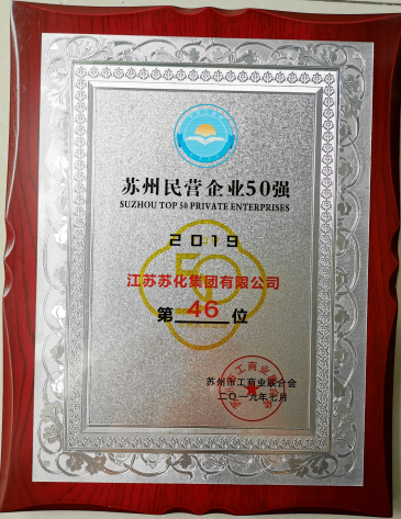 凯发k8国际首页登录集团入围“2019苏州民营企业50强”榜单